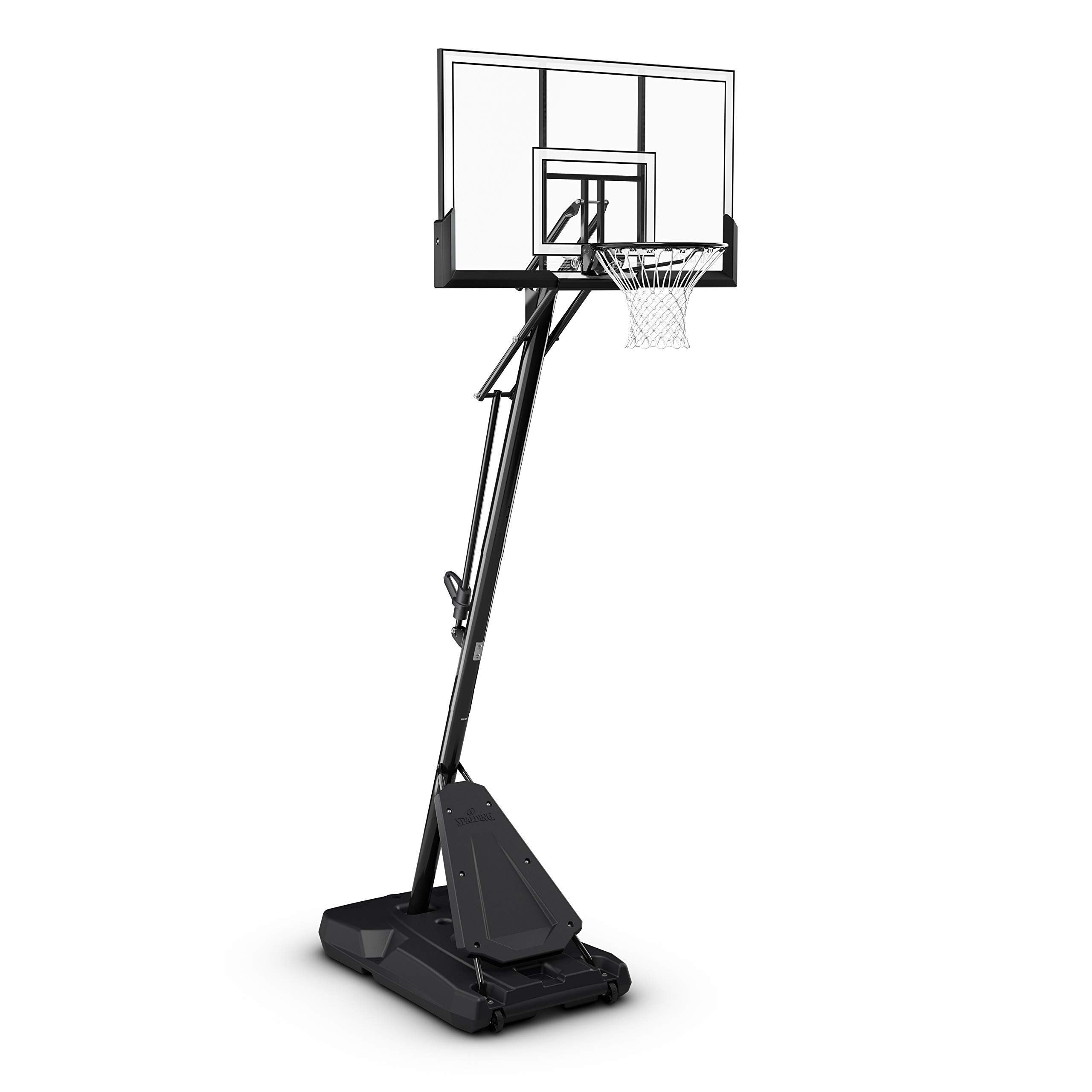 Spalding 52 Performance Acrylic Pro glide AdvancedA Portable Basketball Hoop