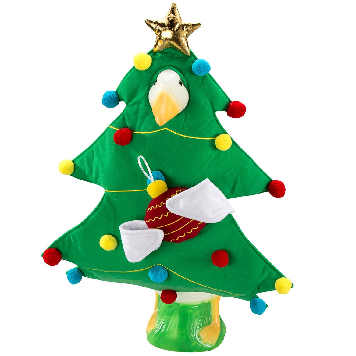 Fox Valley Traders 368383-BC00430002 Christmas Tree Goose Outfit by GagglevilleTM Fox Valley Traders 368383-BC00430002 Christmas Tree Goose Outfit by GagglevilleTM