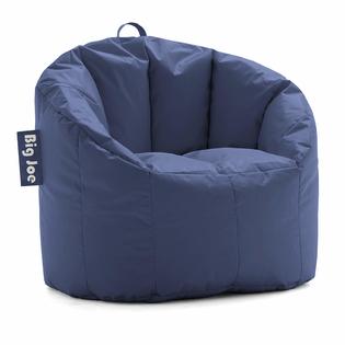 Big Joe Milano Beanbag Chair Navy Smartmax - Main Image
