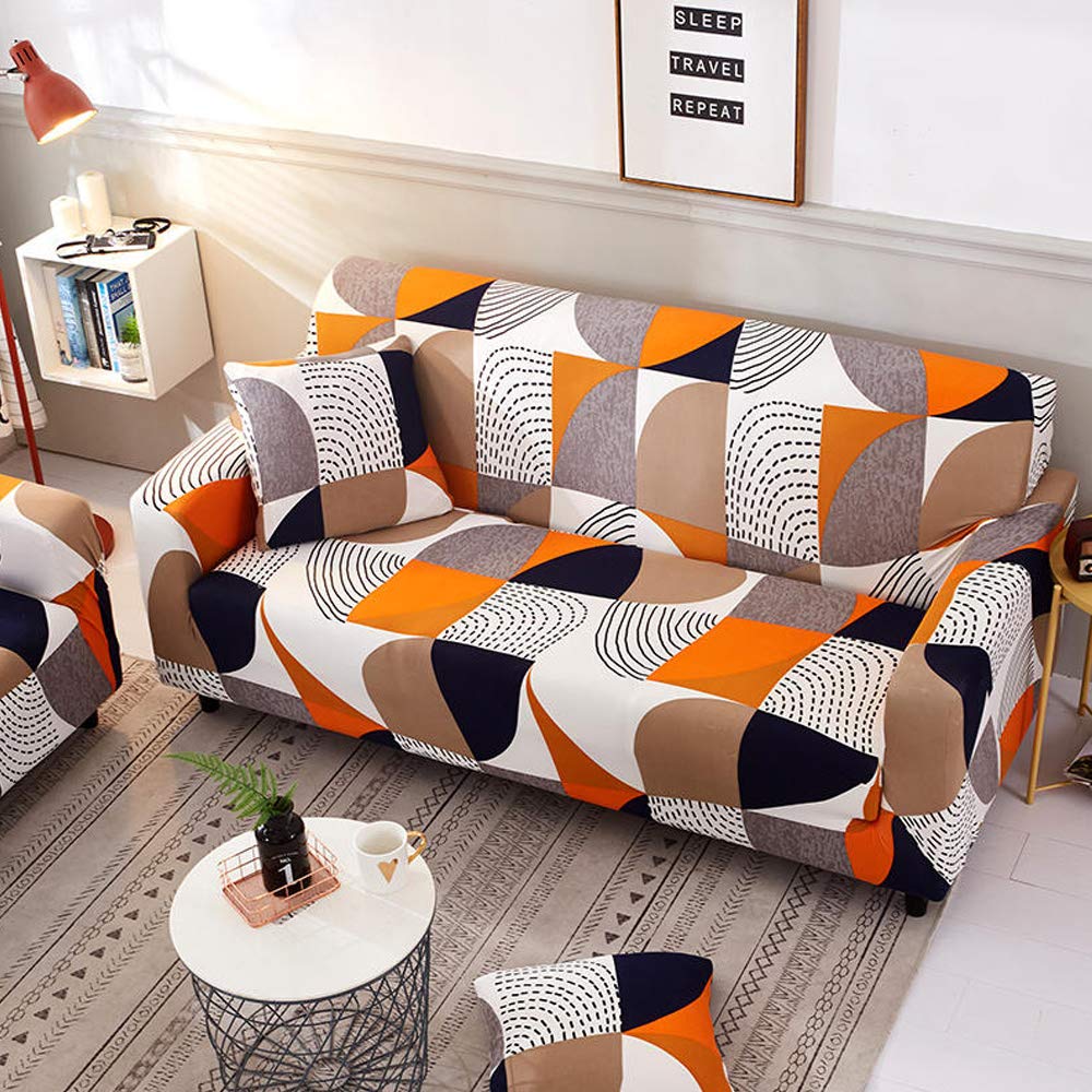 Shukii Stretch Couch Covers Printed Sofa Covers Slipcovers