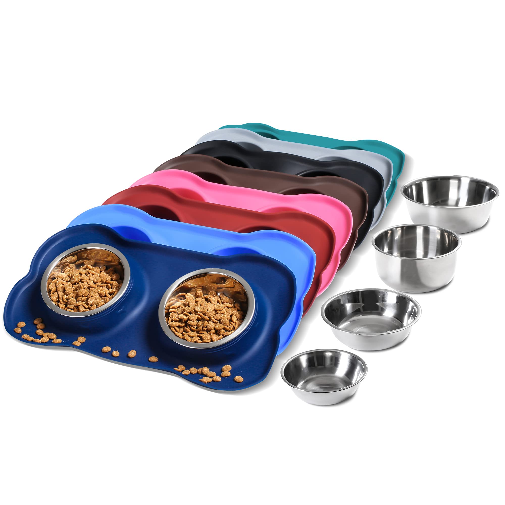 2 cats one or two litter box YODOLLA Cat Litter Box Enclosure with Double Room and Large Storage Sp main image 0