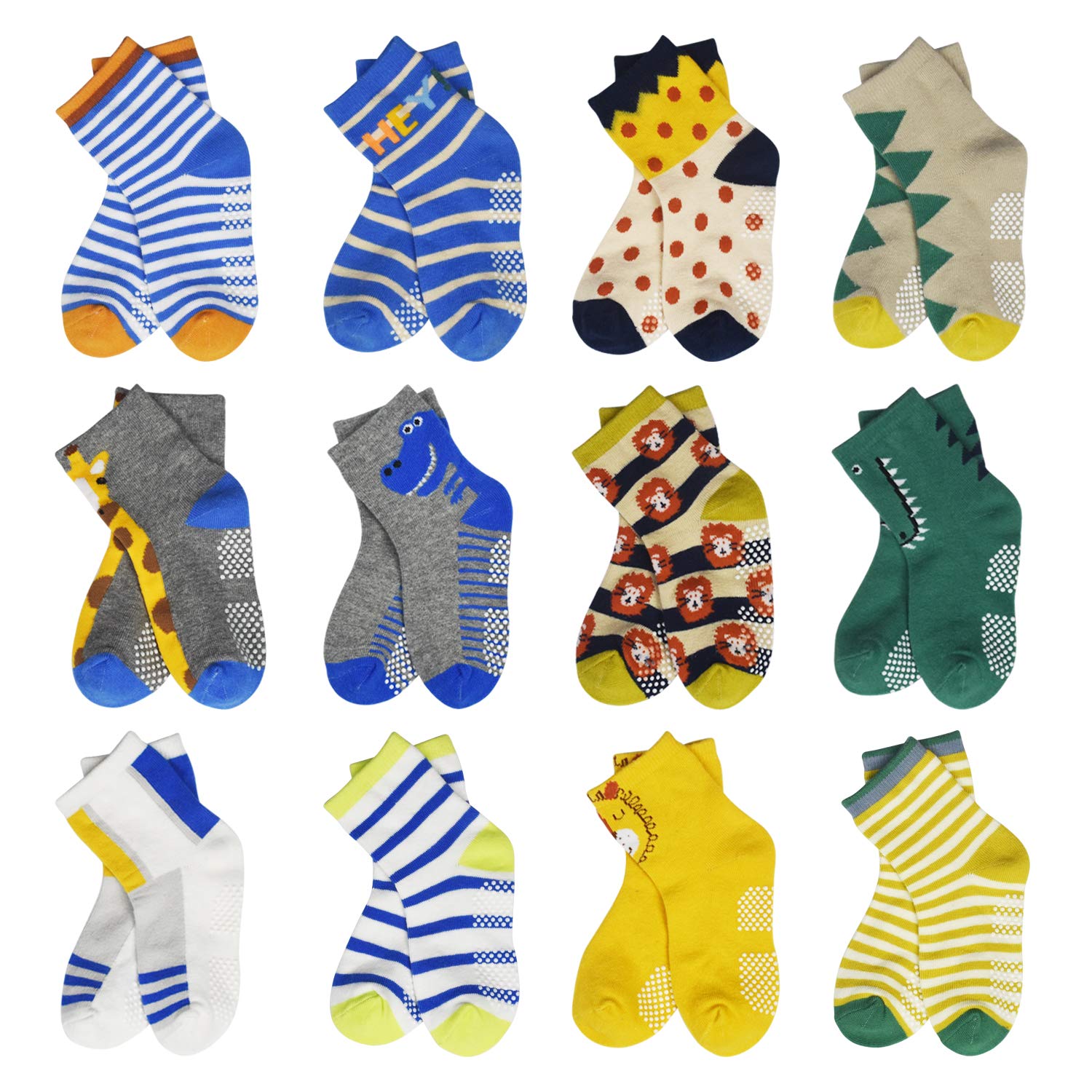 Grip Socks Childrens Slipper Socks Amazon Hycles HYCLES - Main Image