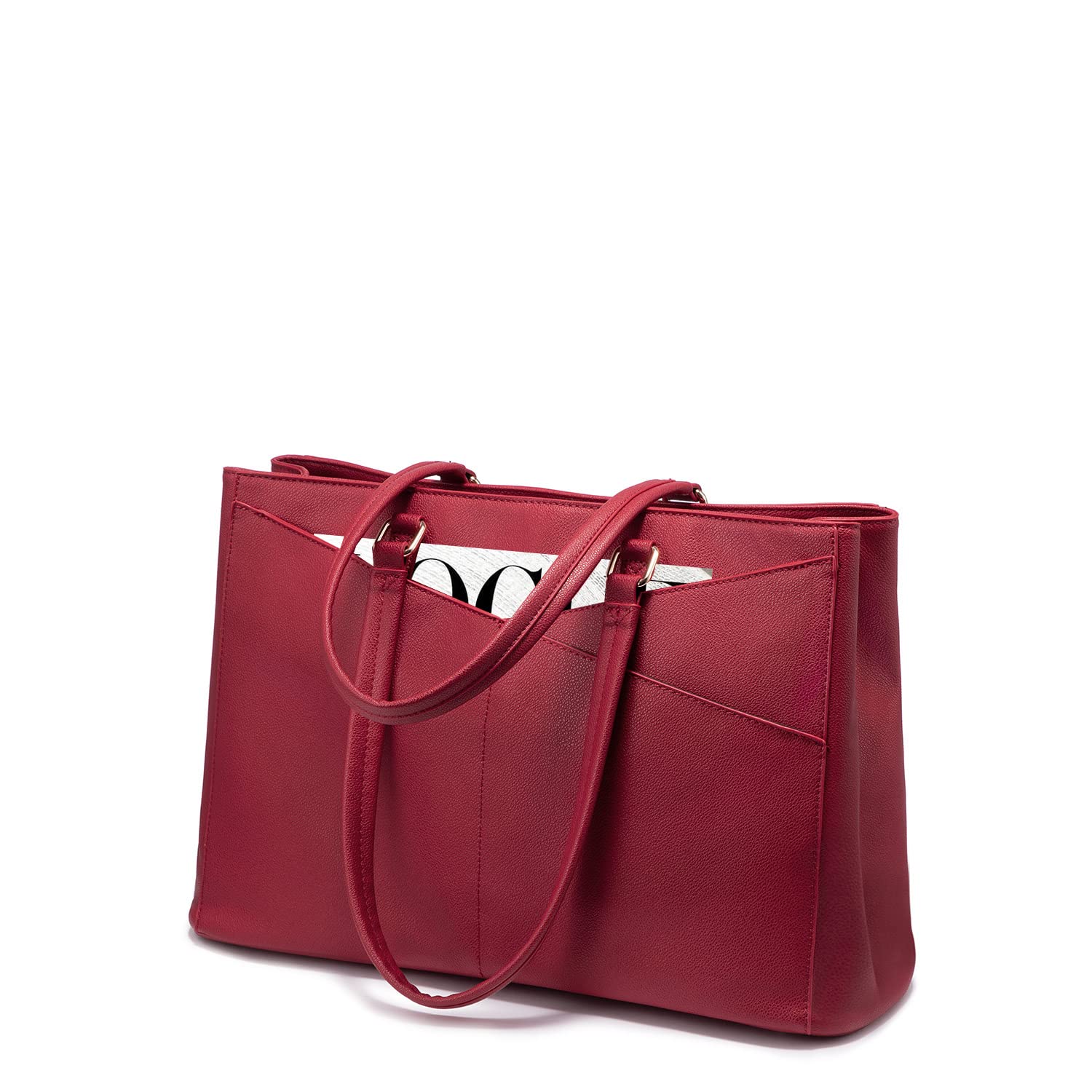 Inch Laptop Leather Laptop Tote Bags For Work Missnine Laptop Tote