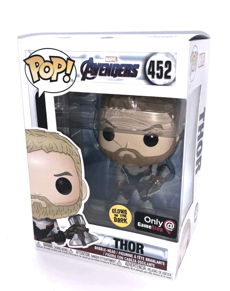 Funko Pop! Avengers Endgame Thor Quantum Realm - Glow In The Dark GameStop Exclusive