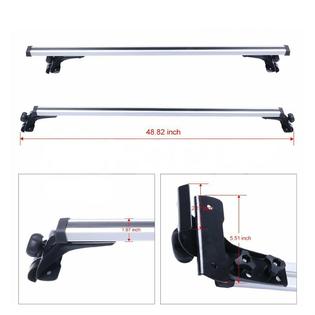 Silscvtt 48 Universal Car Top Roof Cross Bar Luggage Cargo Rack w
