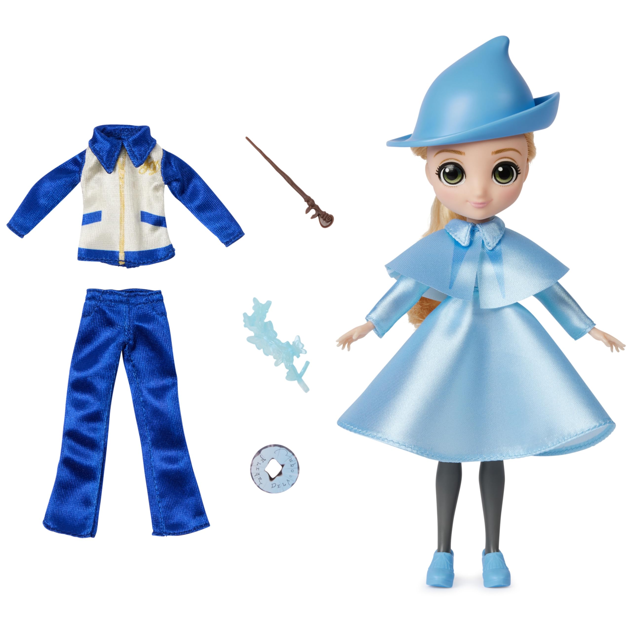 Wizarding World Harry Potter 8-inch Fleur Delacour 10-piece Doll Gift Set  with 2 Outfits and 8 Doll Accessories Kids Toys for Ag, image size:2560x2560