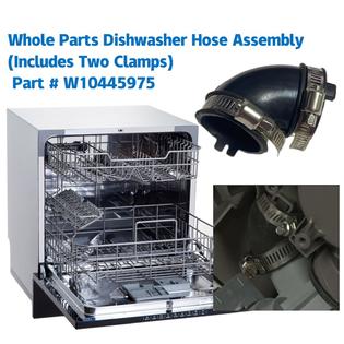 Delixike W10445975 Dishwasher Circulation Pump Hose Elbow