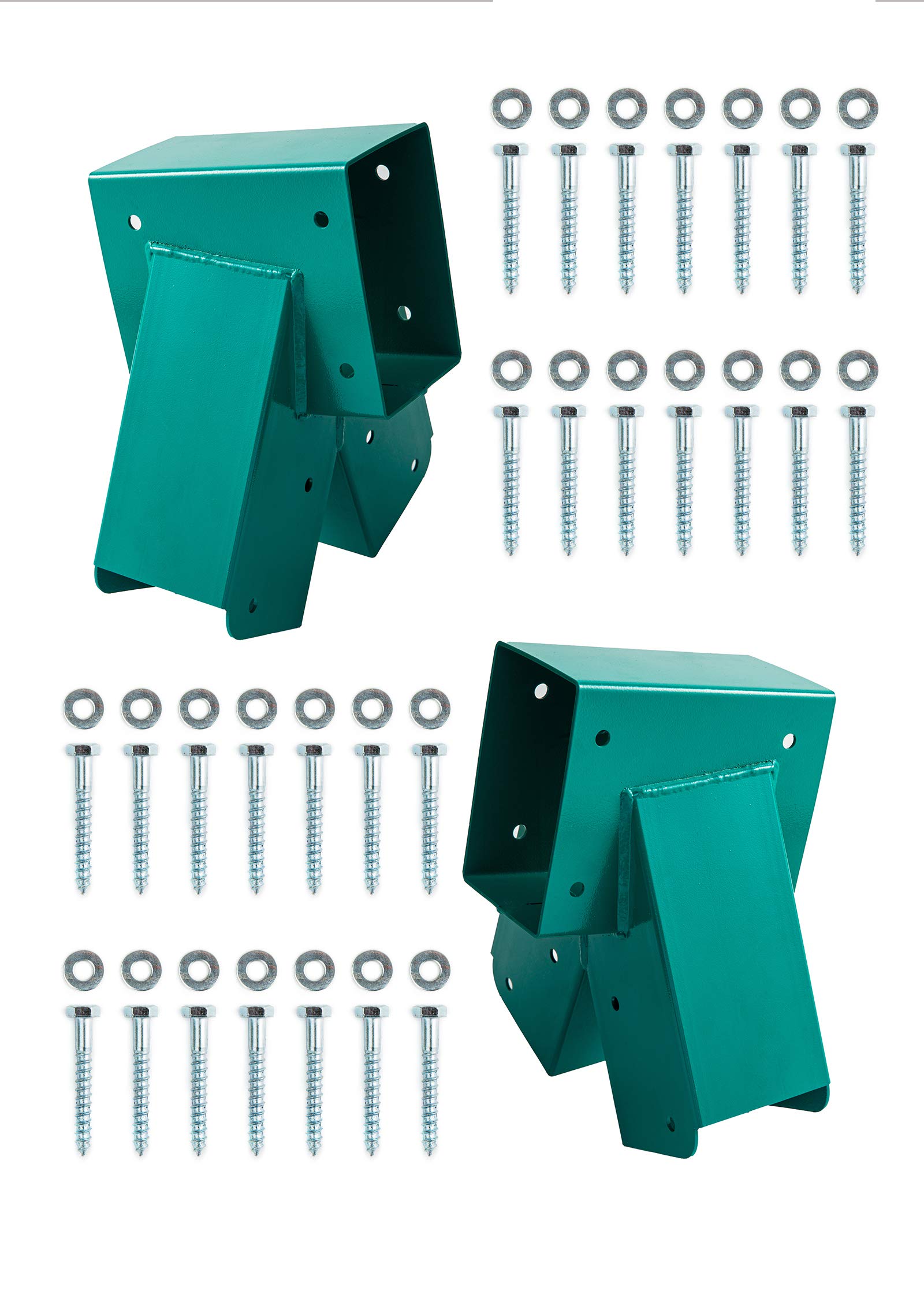 Handygo HANDYGO Swing Set Brackets Heavy Duty Steel Swing Kit