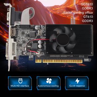 Zunatengudkbqy9s Zunate GT610 Graphic Card 1GB DDR3 Graphics Card