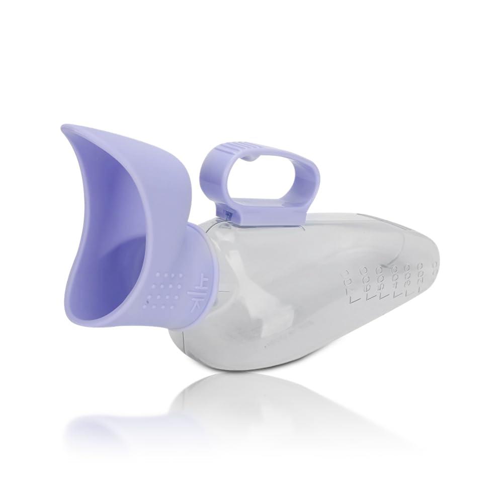Urinal Adapter wytino Female Urine Bottle Potty Urinal Portable Incontinence Pee ...