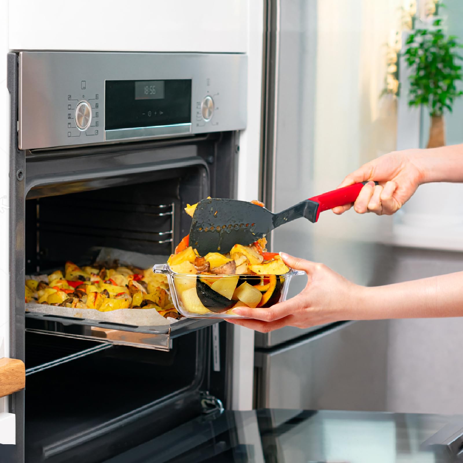 Glass Bowls With Lids Nutriups 1L Glass Casserole Dish With Lid