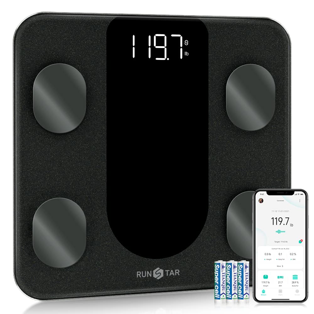 Weight Loss WAVE Smart Digital Bathroom Weight Fat Scale Body BMI