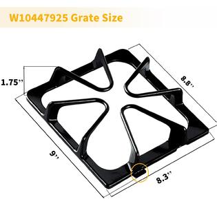 Allstare W10447925 Stove Grates Replacement for Whirlpool Stove
