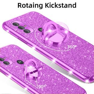NC-1156 Phone Case for Moto G Pure nancheng Motorola G Power 2022 Case Cute Luxury Soft TPU Glitter Cover for Girls Women with Ring Kick NC-1156 Phone Case for Moto G Pure nancheng Motorola G Power 2022 Case Cute Luxury Soft TPU Glitter Cover for Girls Women with Ring Kick