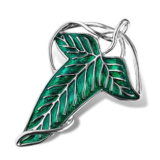 Bahamut Christmas Elegant Elven Green Tree Leaf Enamel Pins