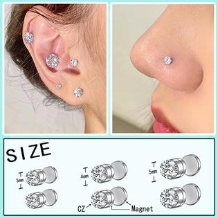 Cute False Nose Stud VitaCool Fake Nose Ring Hoop Fake Septum Fake