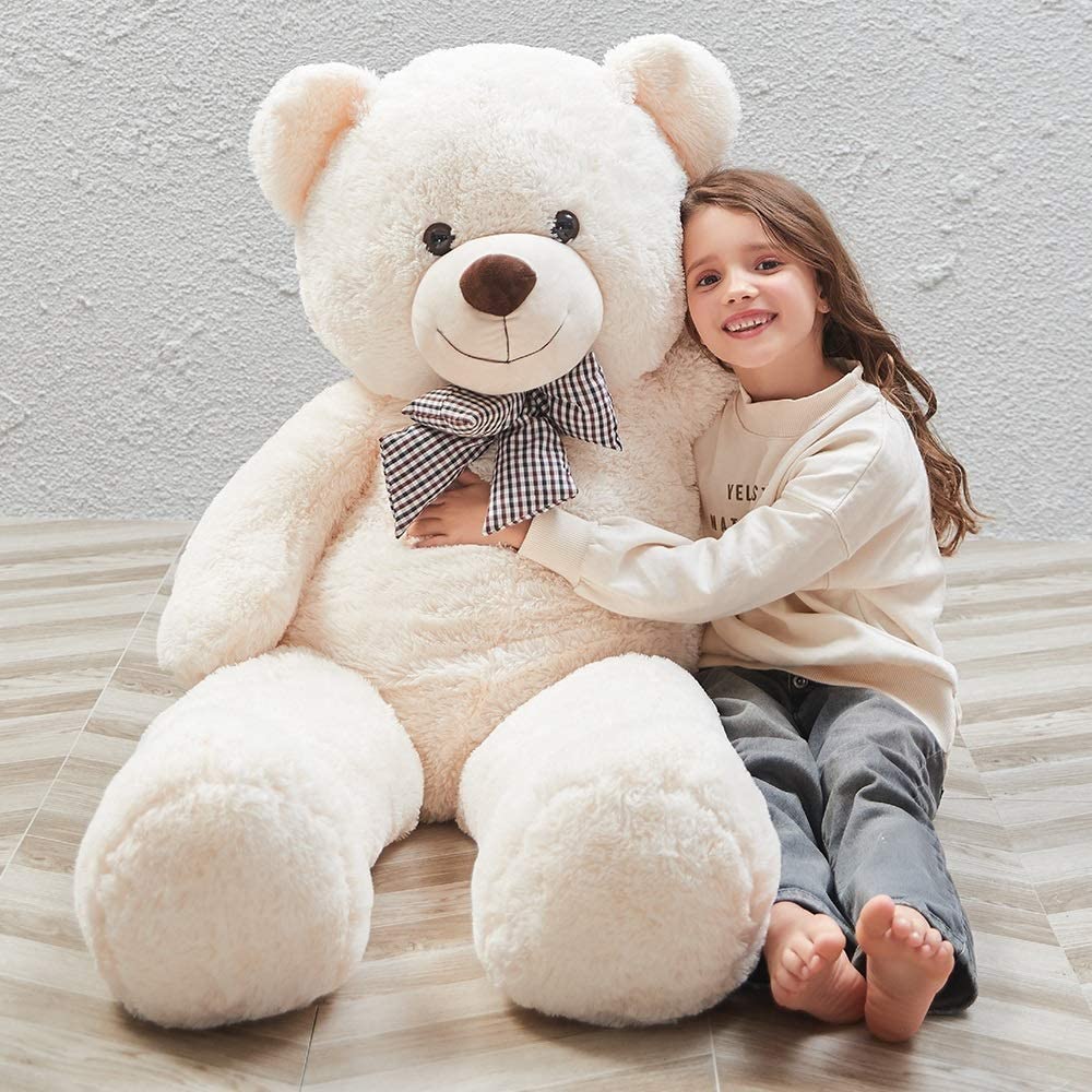 Personalized Teddy Bear With Custom Text & Photo | 8 Inch White Plush | Gift For Her/Him