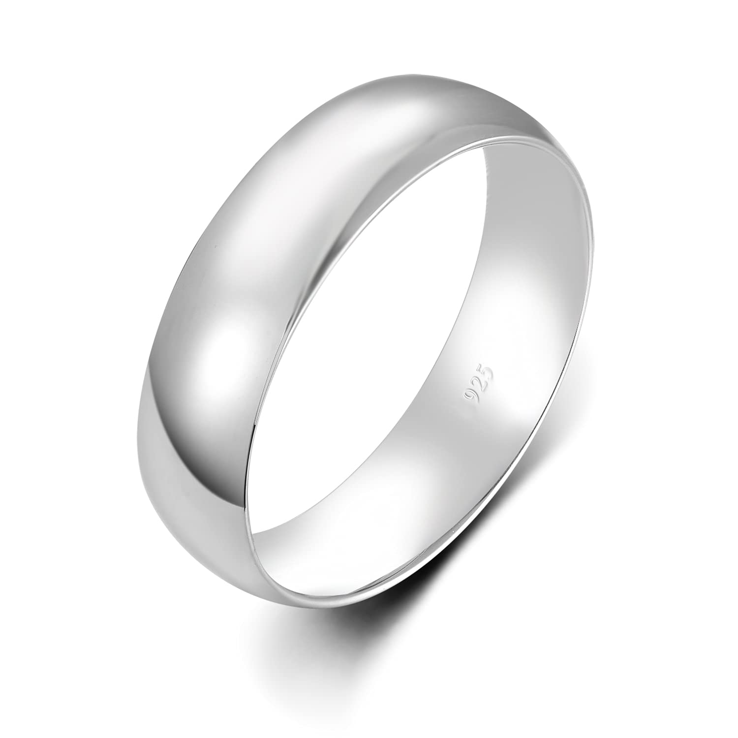 Boruo BORUO Silver Ring 925 Pure Sterling Silver Ring Sterling