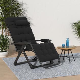 DDLZLTY-Black26 Suteck Zero Gravity Chair Reclining Camping Lounge