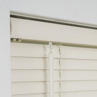 MAINSTAYS Cordless Vinyl Blinds - Room Darkening Window Shades, All Sizes Available (Fits 48x26.5 Inches)