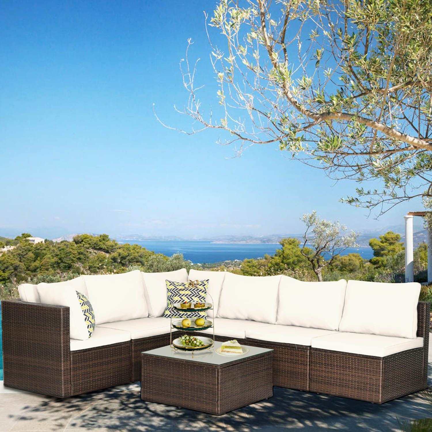 Outdoor Cushions Amazon Garden Furniture Clearance Rattan Wicker