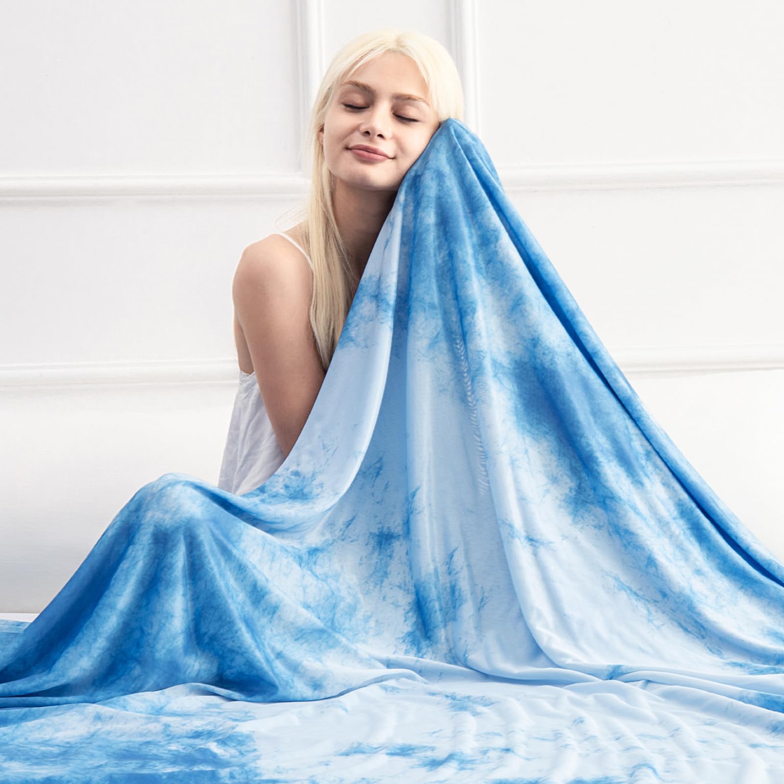 Marchpower Cooling Blanket for Night Sweats Queen Size Cool