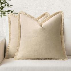 Cousin Gift Pillow Covers - 18x18 Linen Throw Covers For Best Friend Cousins