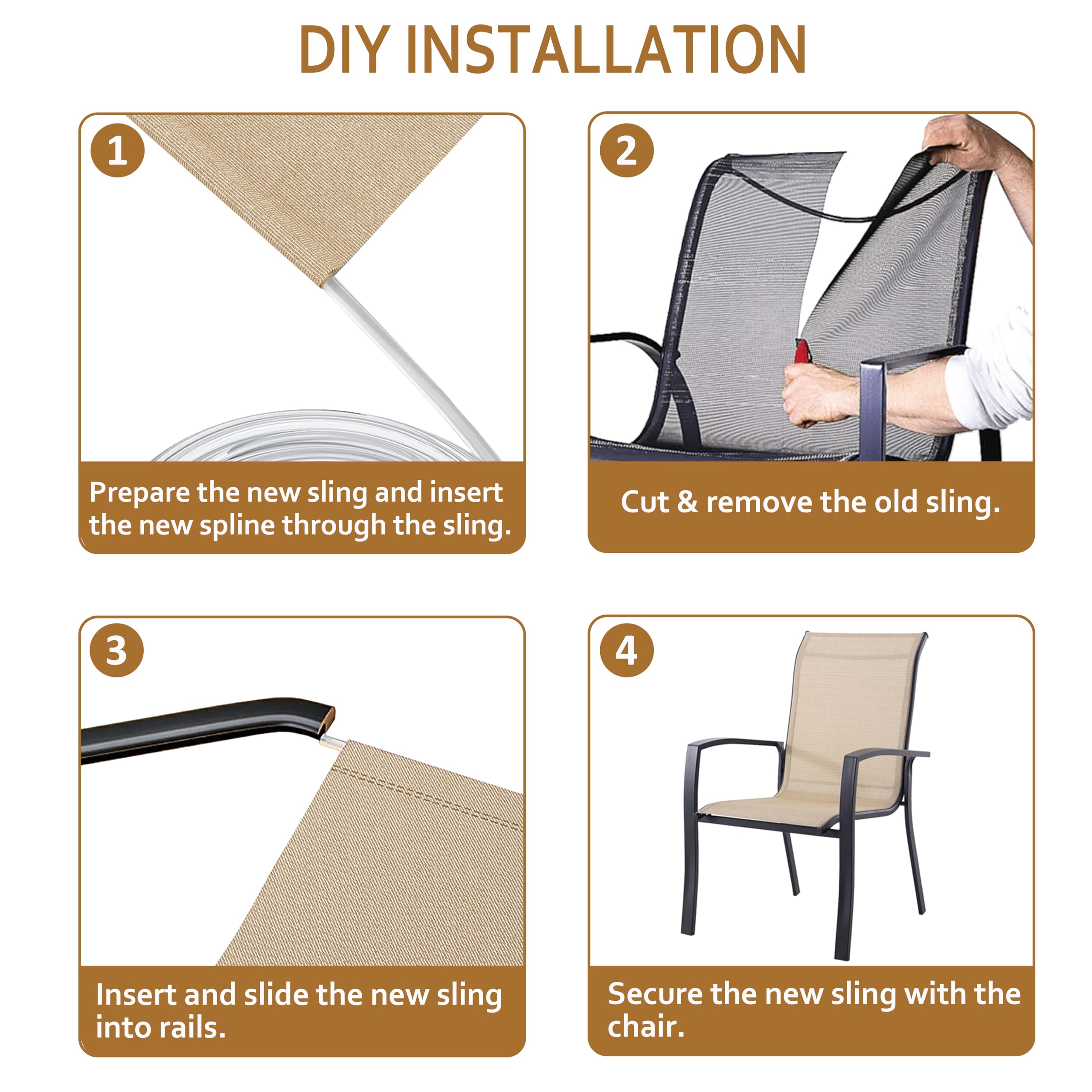 How to Replace Sling Back Outdoor Furniture Fabric: Easy DIY Guide