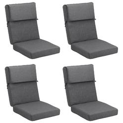 GUEGLSA Indoor Outdoor Bar Stool Cushions 12x12 Inch Non Slip