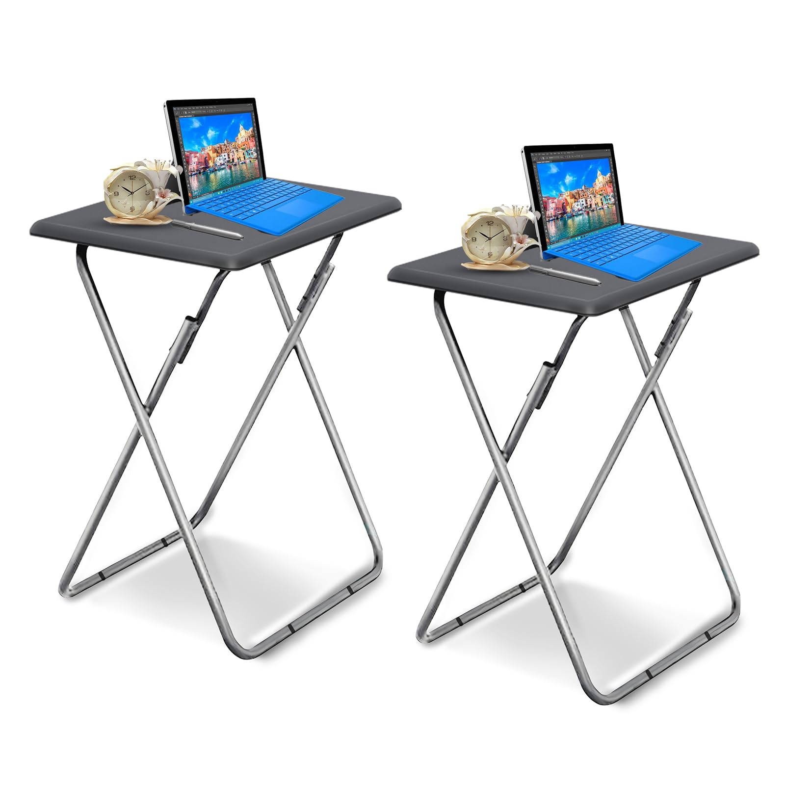 garden you Garden you Folding TV Tray Table TV Dinner Trays