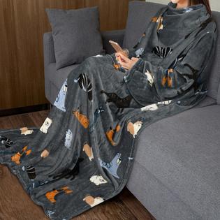 Catalonia Wearable Blanket with Sleeves and Pocket Soft Comfy