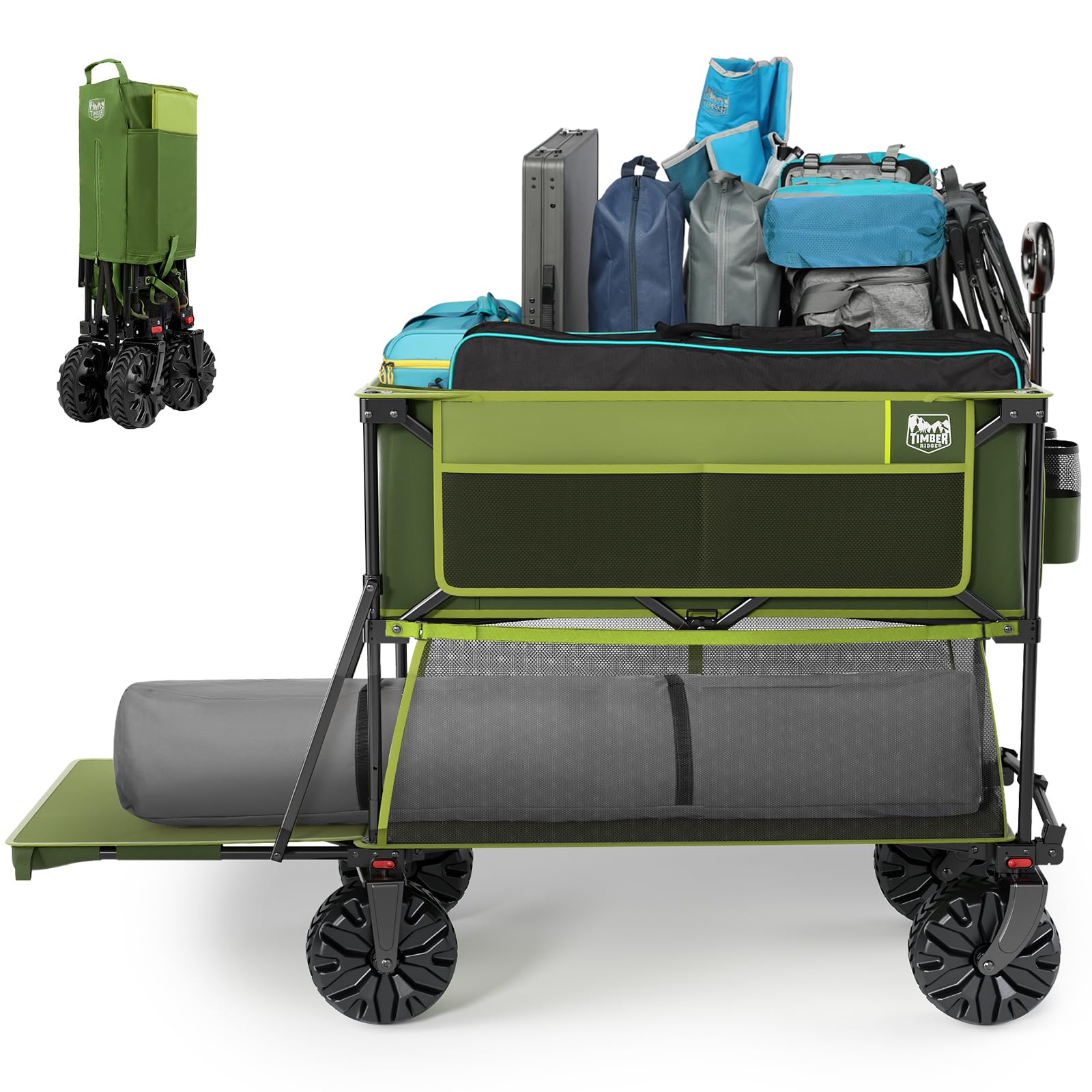 Timber Ridge TIMBER RIDGE 400L Large Capacity Folding Double