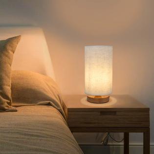 seensiny Table Lamps for Bedrooms Set of Minimalist Bedside