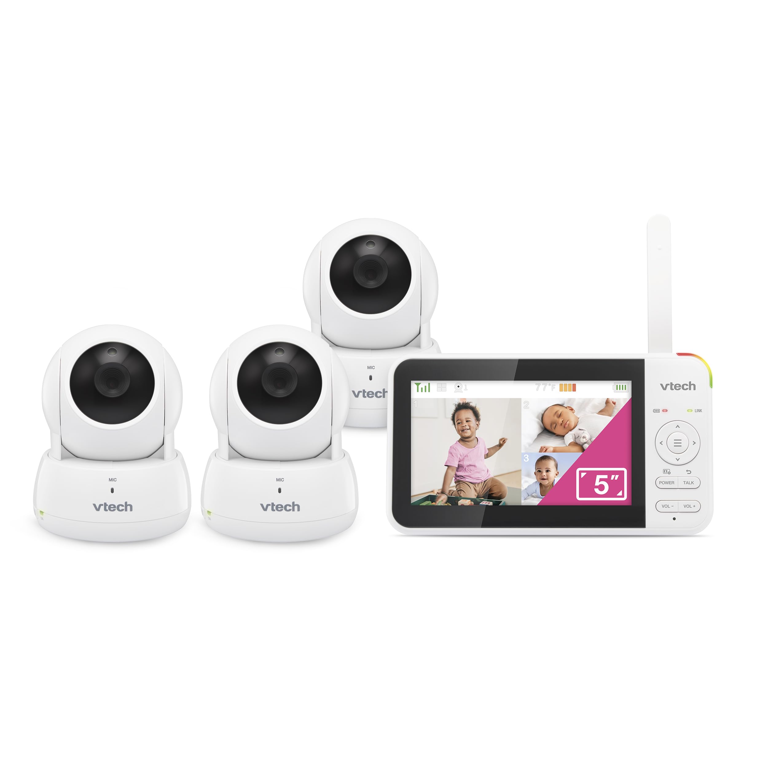 VTech Video Baby Monitor with Cameras 5
