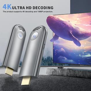 Wireless Hdi Transitter And Receiver 100ft Plug And Play Portable