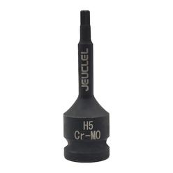 6-Piece H4 Hexagon Shank Hex Socket Set – 2.5mm To 5mm, 6-in-1 System, Metal