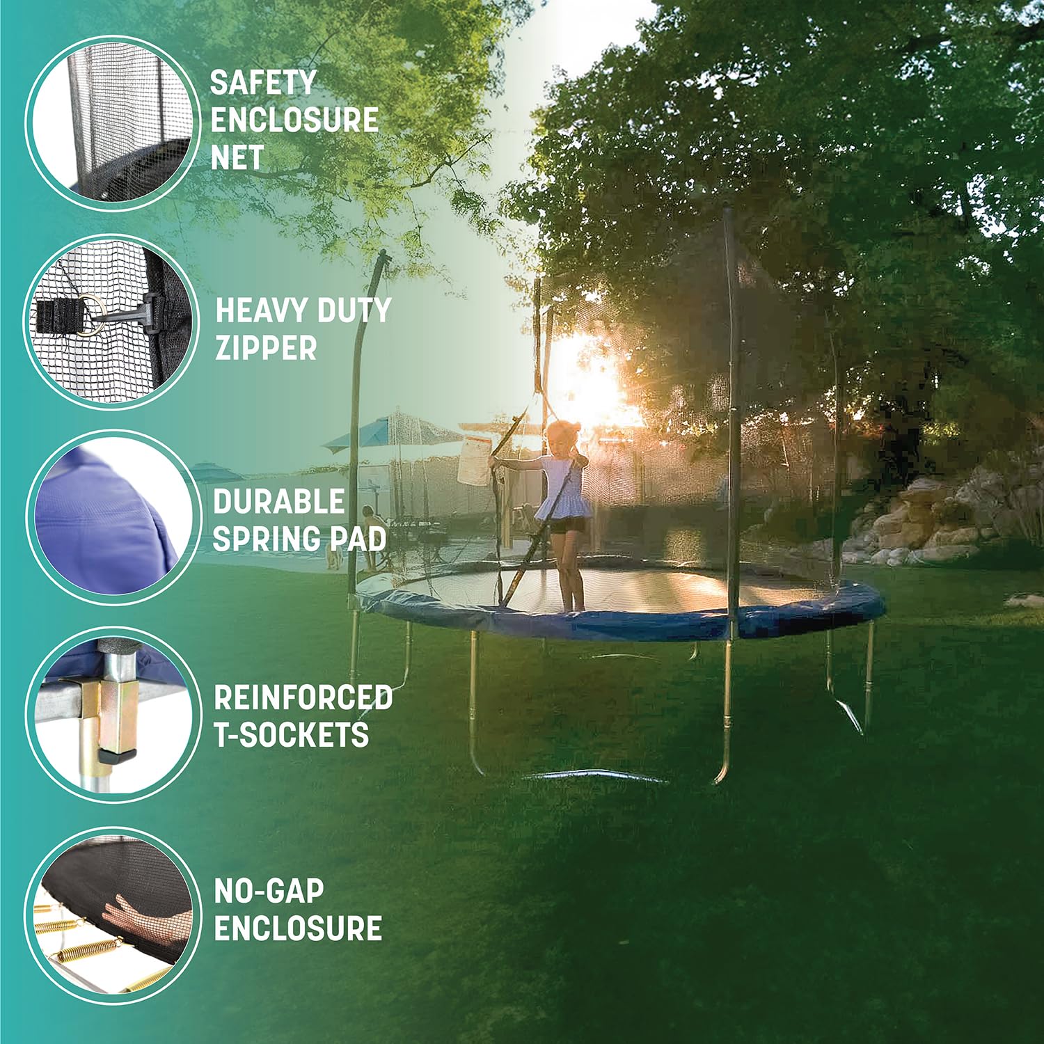 Trampoline Accessories | Trampoline Replacement Parts - Kmart, image size:1500x1500