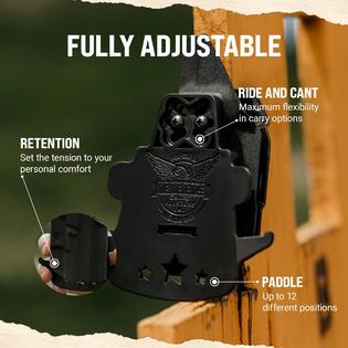 We The People Holsters Black Right Hand OWB Holster