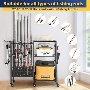 Rod Holders Garage Fishing Storage Ideas Fishing Tackle Fishing