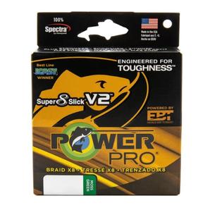 amazon power pro braided fishing line PowerPro Spectra Fiber Vermilion Red 30lb 100 yds the only material that is slicker than Spectra Beyond Braid 8X Ultra Performance