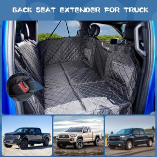 Zuuheoo Dog Seat Cover for Back Seat Truck, Large Space