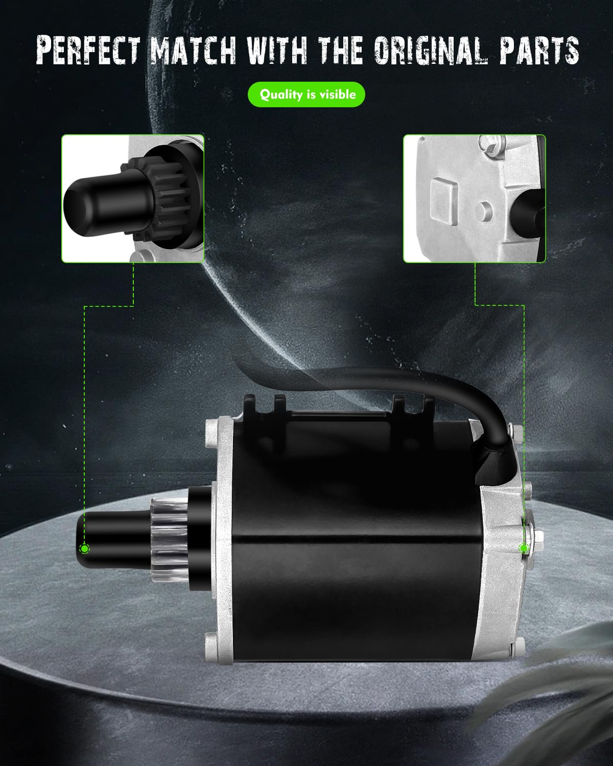 Mtd Snow Blower Parts Electric Starter Tecumseh Starter 37000 33329D 33329E 4 Wheeler For Adults - Foto 4