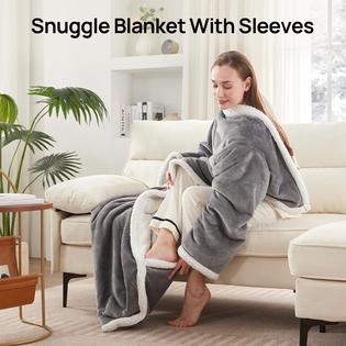 Westinghouse Electric Snuggle Throw Blankets with Foot Pocket