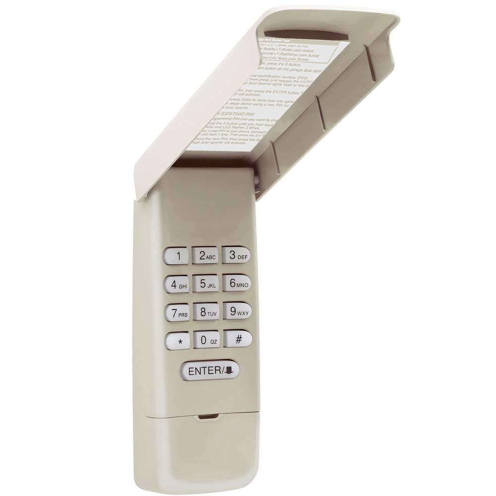 Linear Multi Code Keypad Acvoce Garage Door Opener Keypad For Liftmaster Chamberlain Craftsman ...