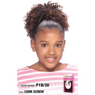 Model Model Glance Synthetic Kid S Drawstring Ponytail
