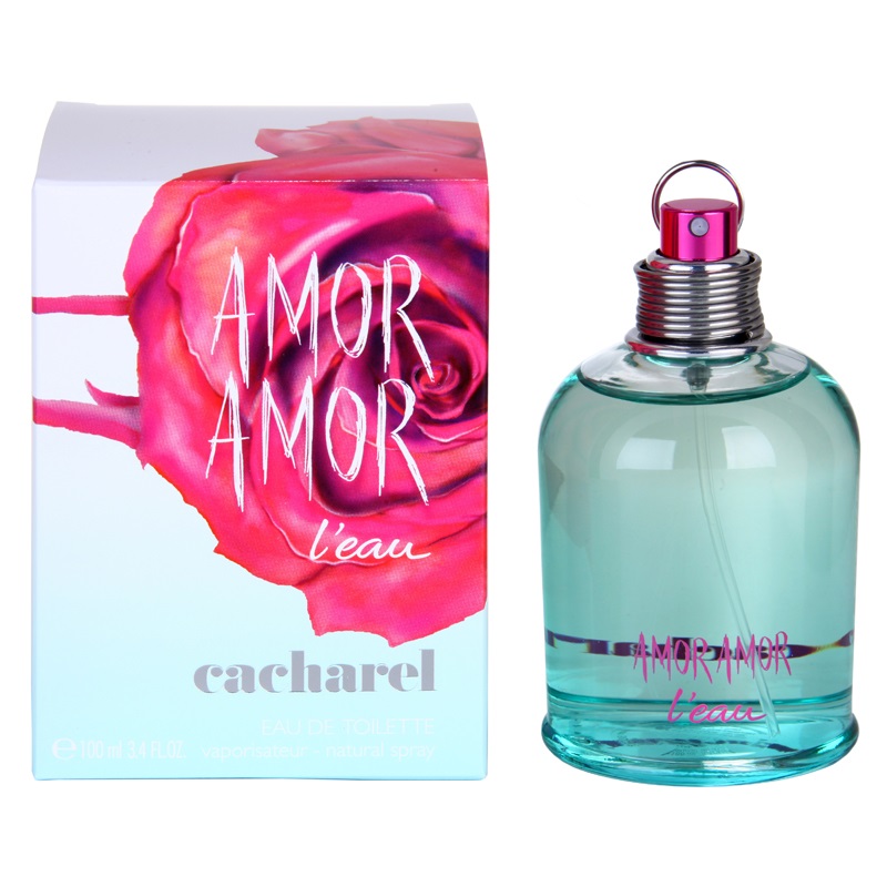 Amor Amor Leau By Cacharel Eau De Toilette For Womens 34 Fl Oz