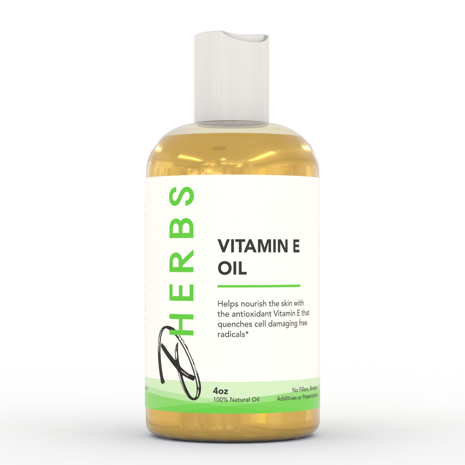Dherbs Vitamin E Oil, 4 Oz.