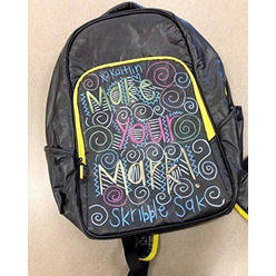 Scribble Sak Skribble Sak Dry Erase Backpack with Neon Markers – Make your Mark