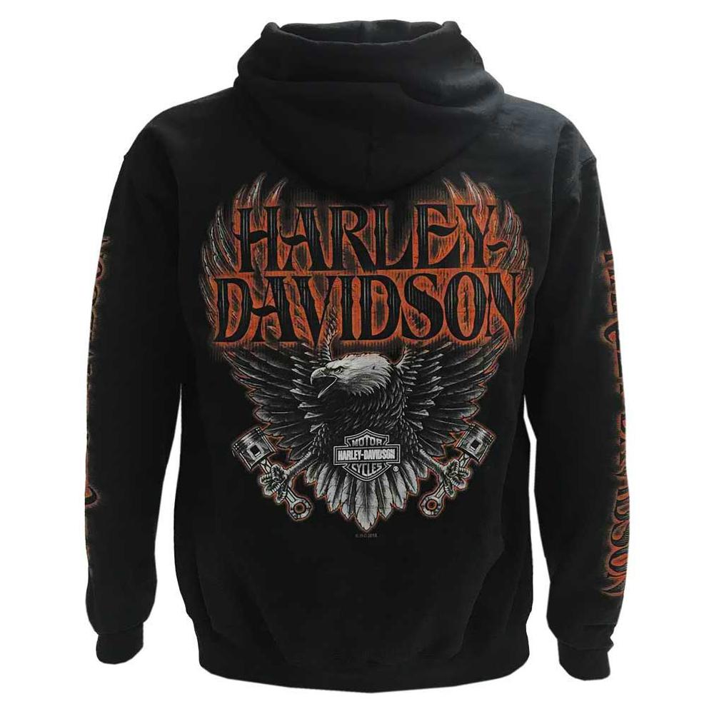 Black harley hoodie Clearance