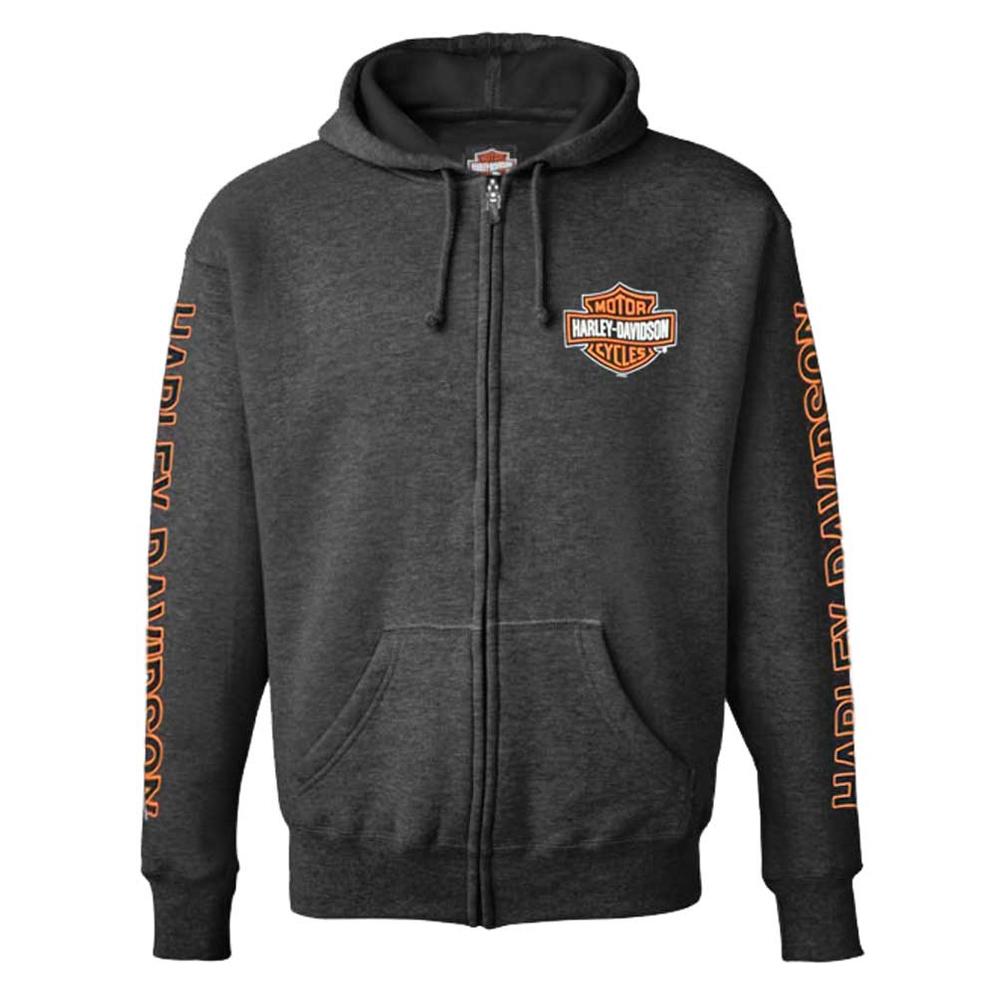 Harley davidson bar and shield sweatshirt Clearance